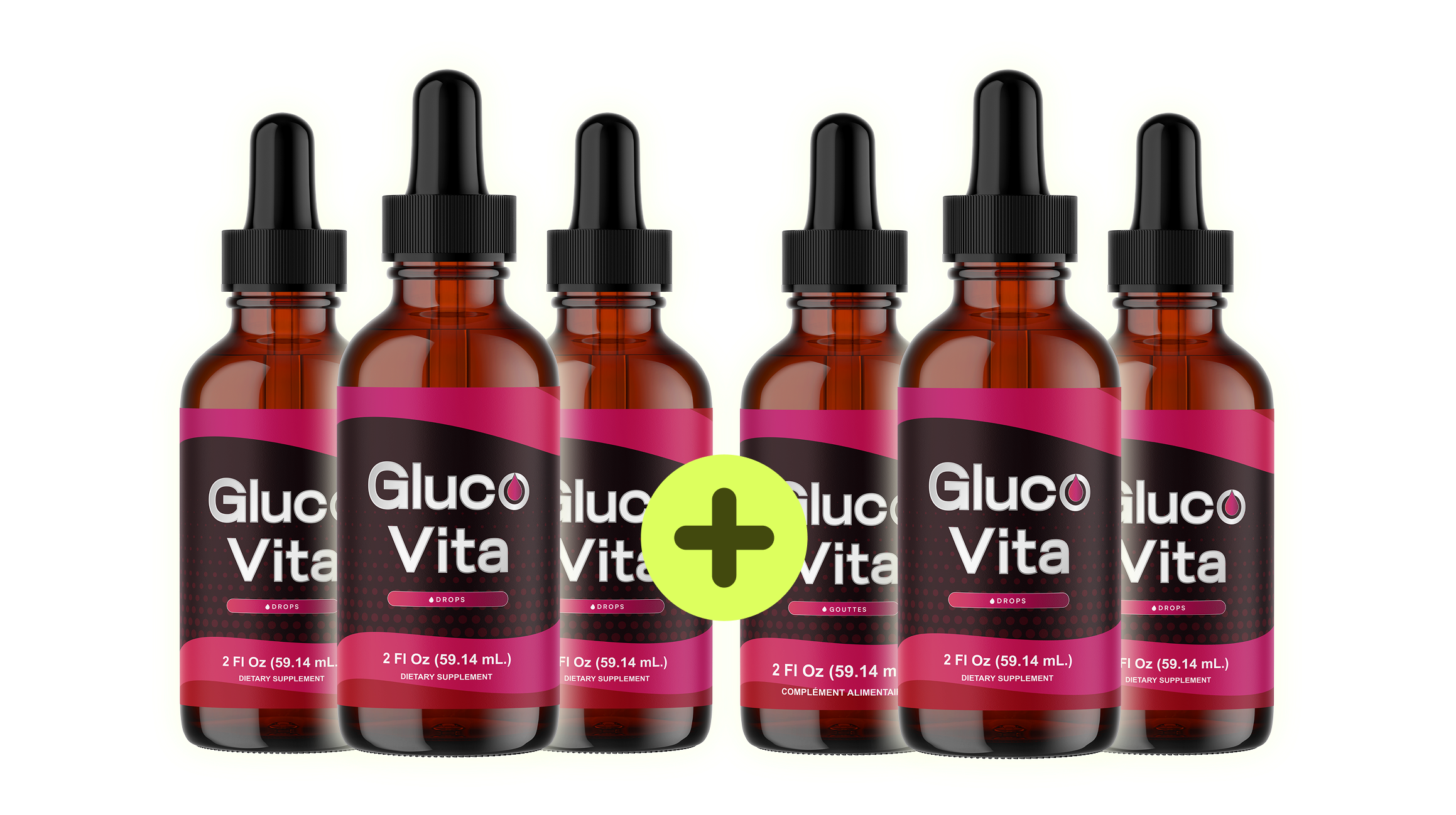 6 bottles Gluco Vita
